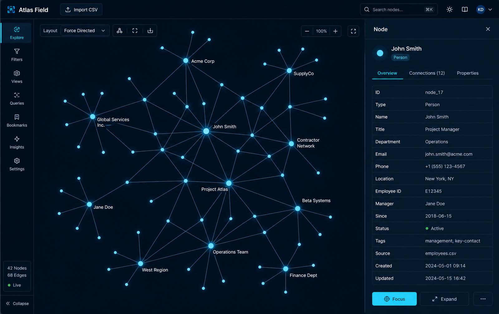 Atlas Field project preview